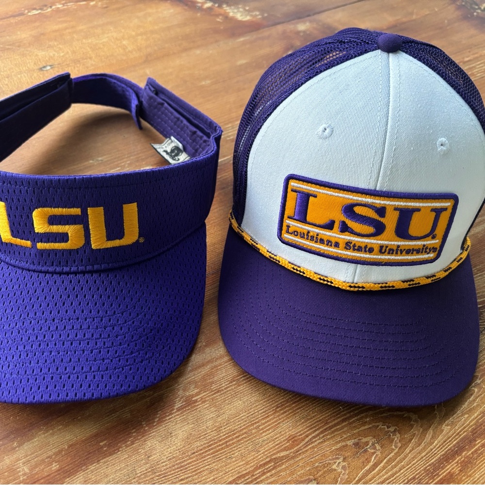 LSU Men’s hat and visor